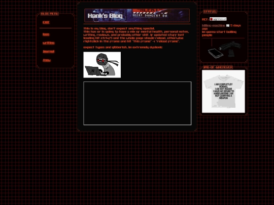 bloghome screenshot