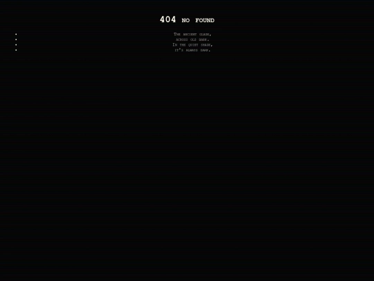 not_found screenshot