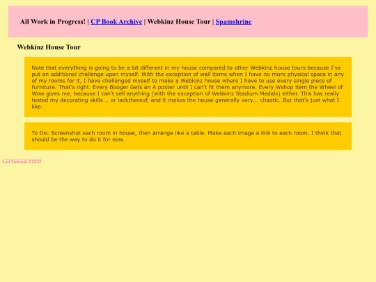 webkinzhouse screenshot