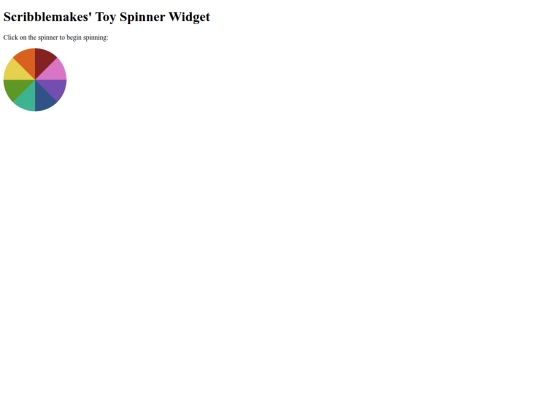 scWidget_ToySpinner_example screenshot