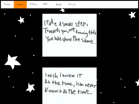 haikus screenshot