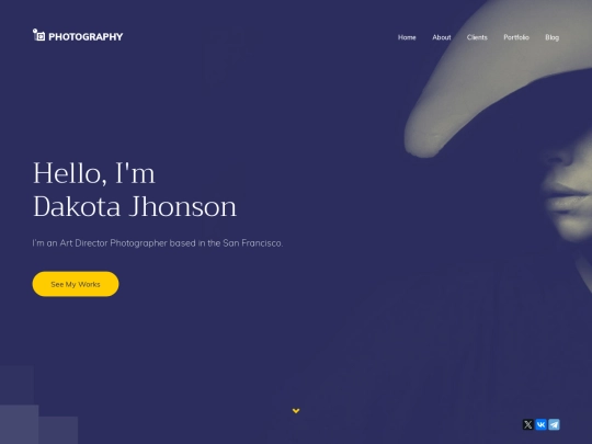 portfolio/photography_template screenshot