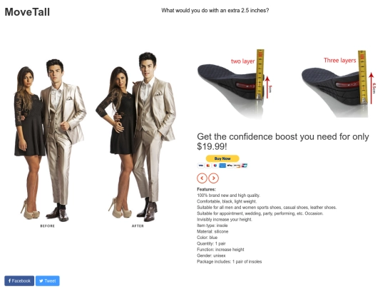 portfolio/shoepad screenshot