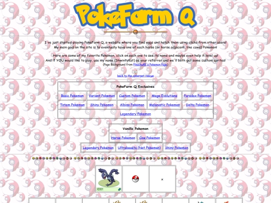 collections/pokefarm screenshot