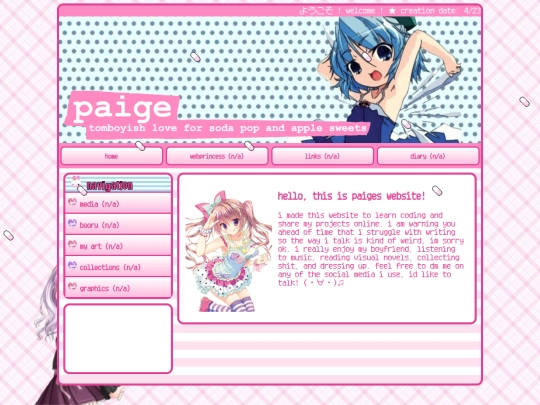 diary screenshot