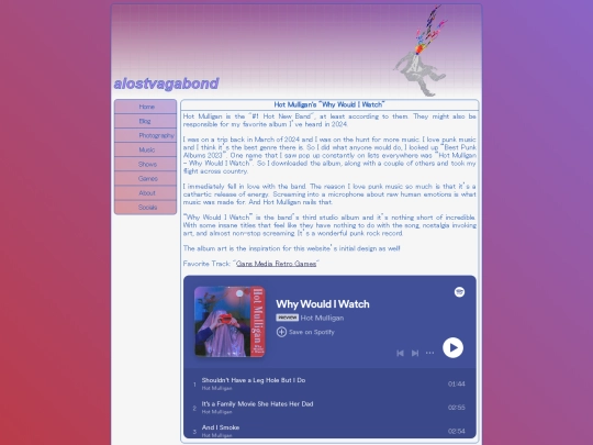 music/Hot_Mulligan-Why_Would_I_Watch screenshot