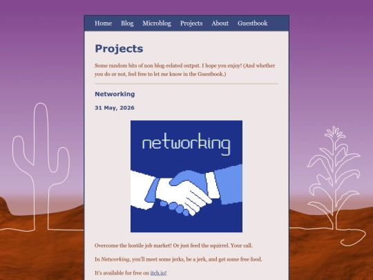 projects screenshot