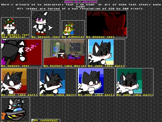 html/art screenshot