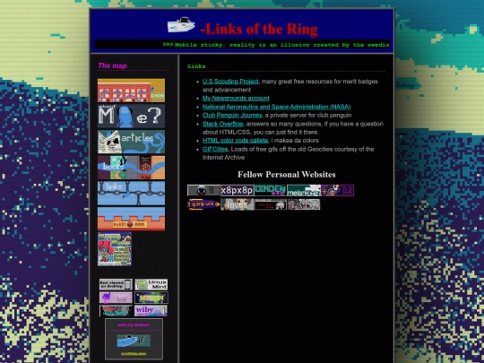 links screenshot