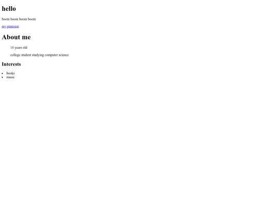index screenshot