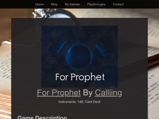 Playthroughs/Solovember2024/forprophet screenshot