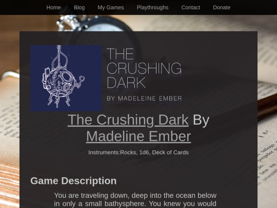 Playthroughs/crushing-dark screenshot