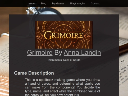 Playthroughs/grimoire-landin screenshot