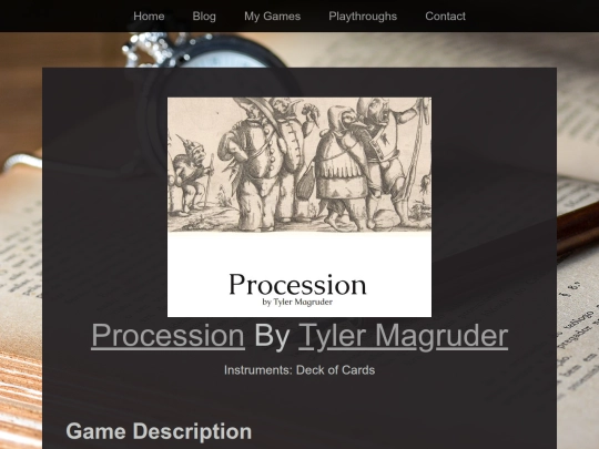 Playthroughs/procession screenshot