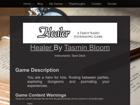 Playthroughs/the-healer screenshot