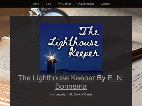 Playthroughs/the-lighthouse-keeper screenshot