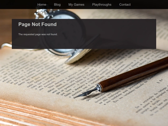 not_found screenshot