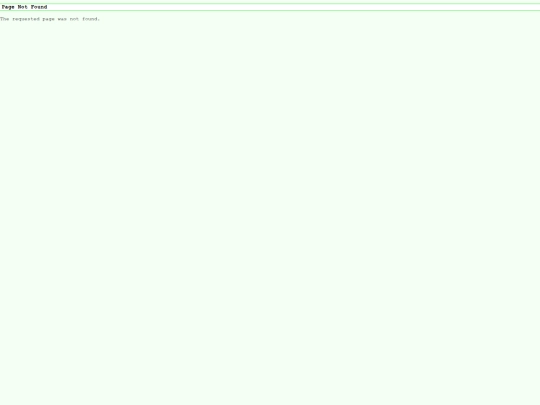 not_found screenshot