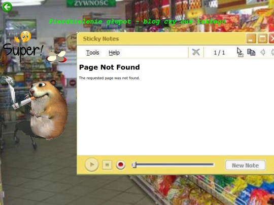 blog screenshot