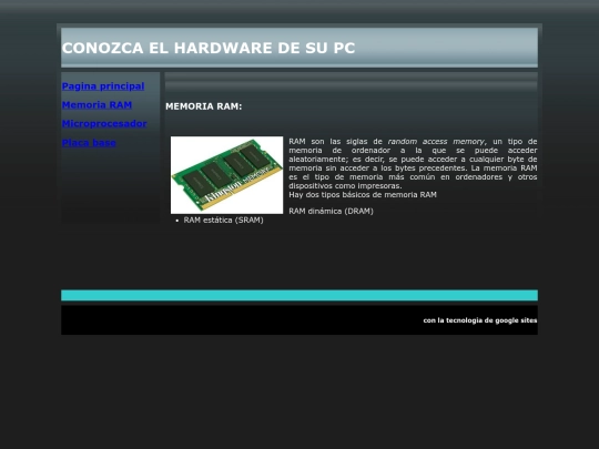 MEMORIA RAM screenshot