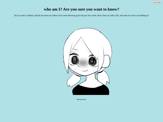aboutme screenshot