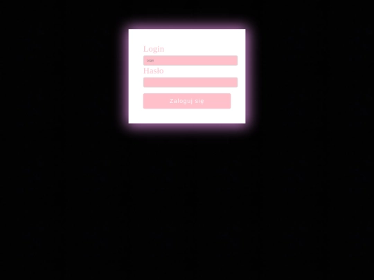 login screenshot