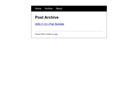 archive screenshot
