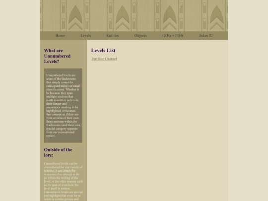 Levels/unnumberedlevels screenshot