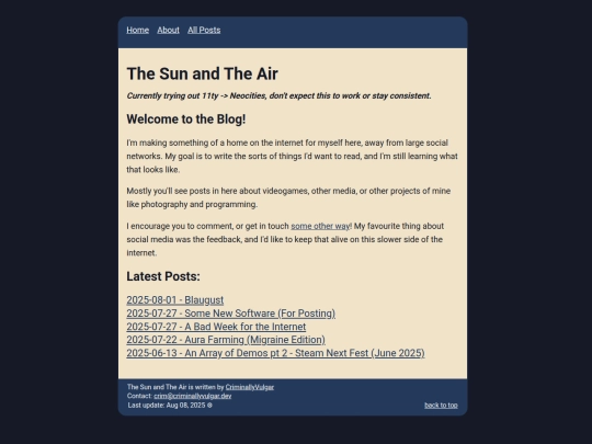 index screenshot