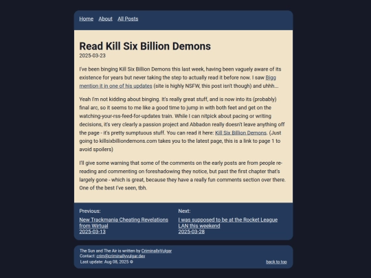 posts/Read Kill Six Billion Demons screenshot