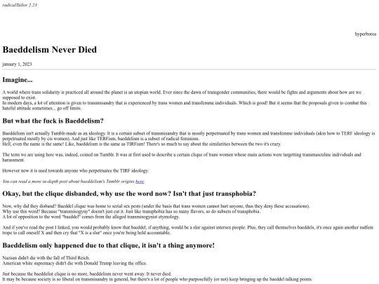 blog/baeddel screenshot