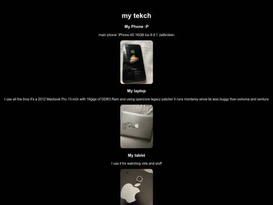 tech screenshot