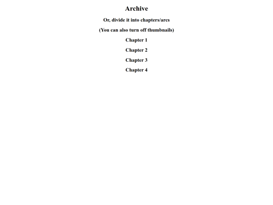 archive screenshot