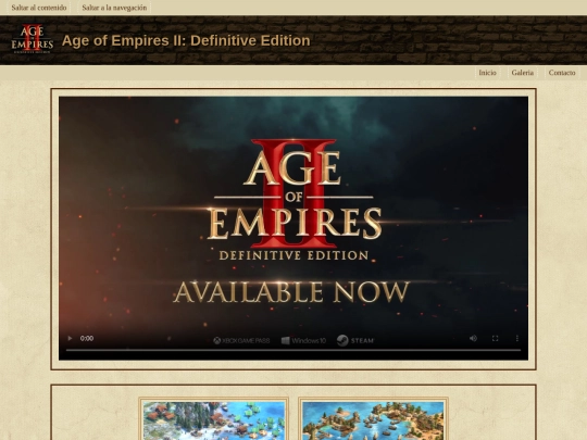 html/multimedia screenshot