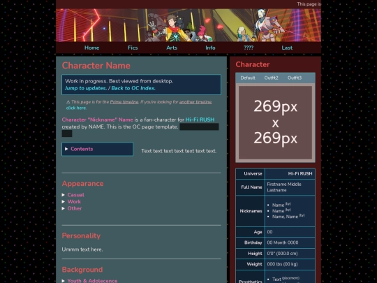 about/wiki/info_template screenshot
