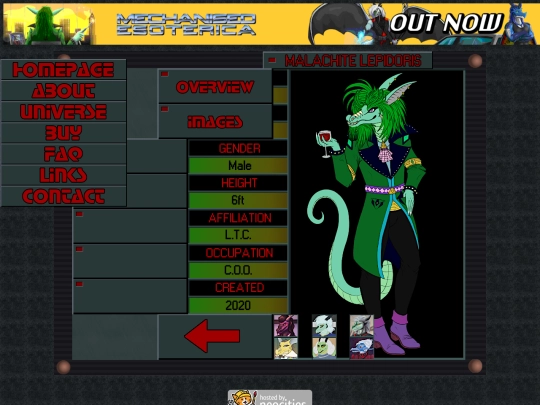 character-malachite screenshot
