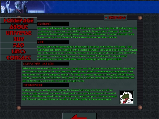 character-swiftshadow-overview screenshot