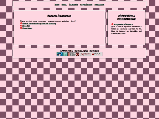 resources screenshot