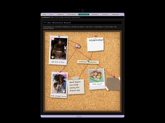 corkboard screenshot