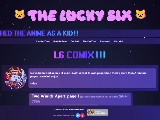 mystuff/comics screenshot