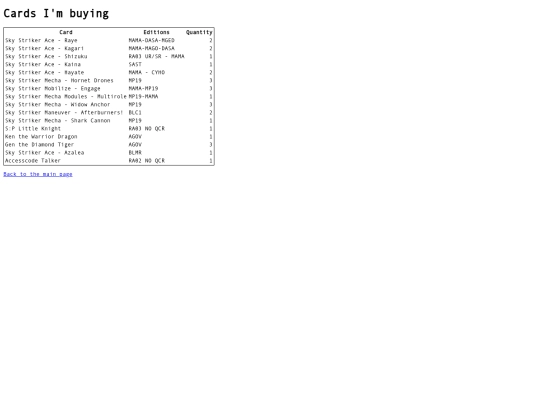 buying screenshot
