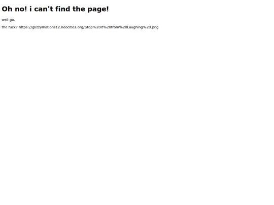 not_found screenshot