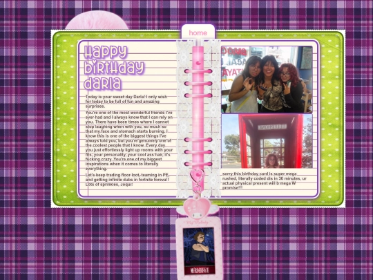 happybdaydarla screenshot