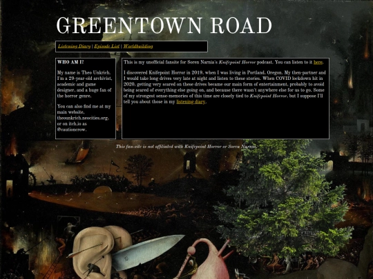 homepage screenshot