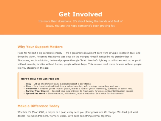 getinvolved screenshot