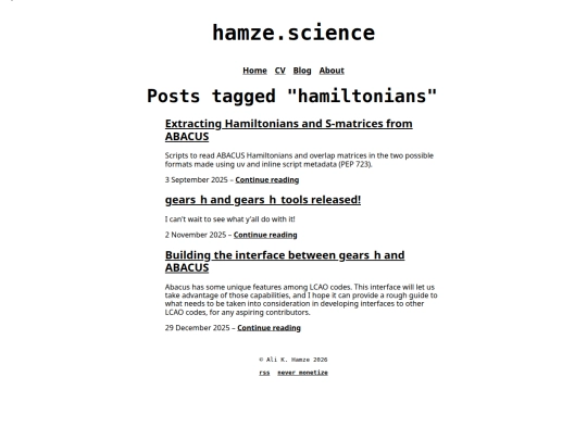 tag/hamiltonians screenshot