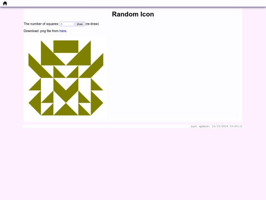 pattern/randomicon screenshot