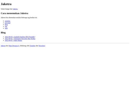 index screenshot