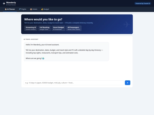 Wanderlypro screenshot