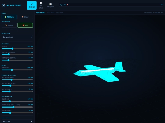 aeroforge screenshot